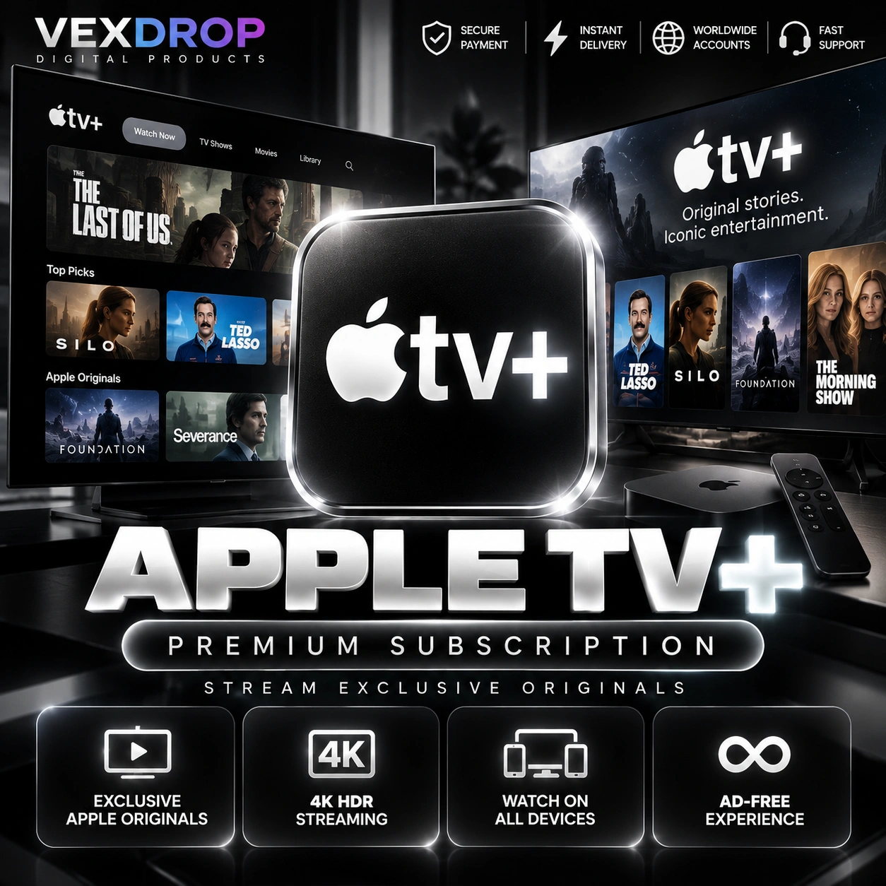 Apple TV+ 12 Months Upgrade